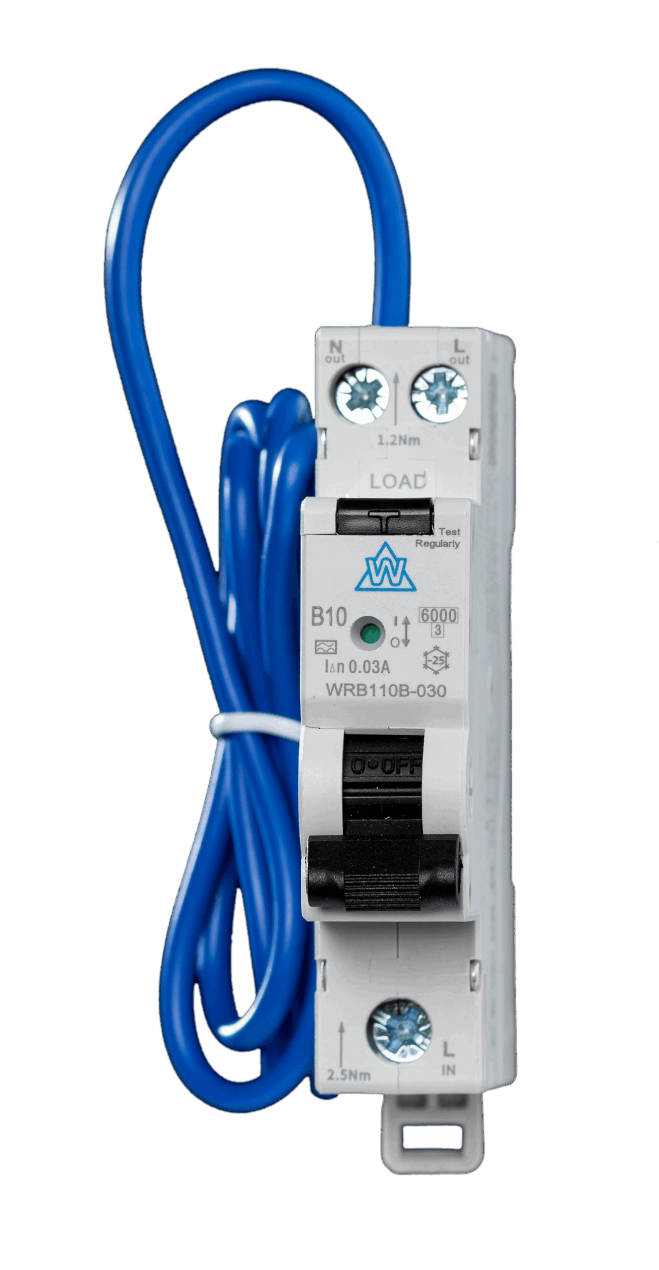 Mod6 Rcbo WCED 6kA mini RCBO B curve 6-40A – UK EV Installers Shop