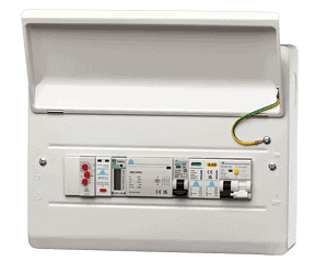 WCED PME Loss Unit 10 Mod c/w C40 RCBO /4P63A contactor, SPD & PME Relays+ KWH Meters. WMEPME10/SP