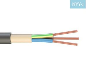NYY-J Cable 6mm 5-core 50m Drum. NYY5C706-50