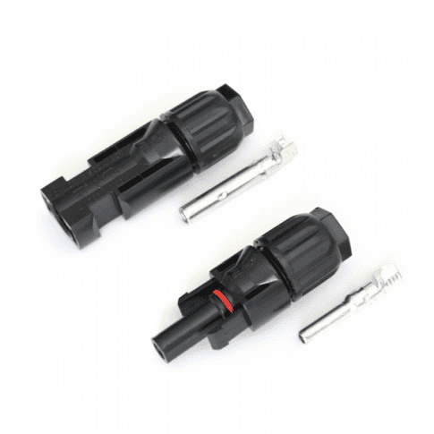 PAIR OF MC4 CABLE CONNECTORS