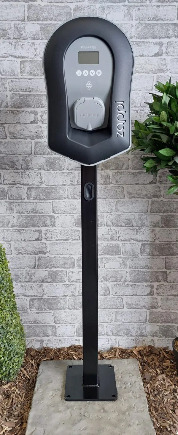 Value Zappi charger post/pedestal – square post with plinth