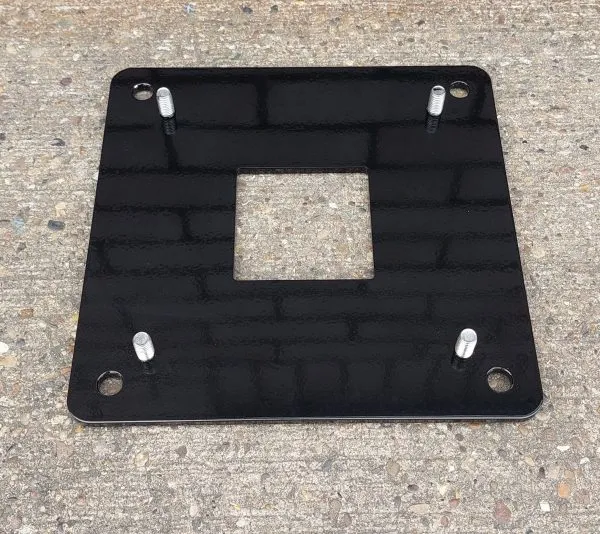 EVCAP post adapter plate