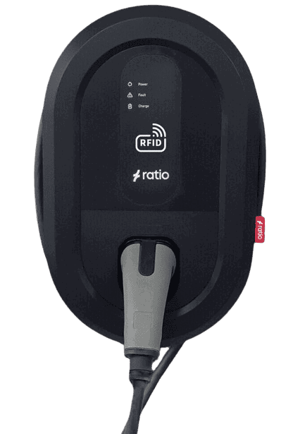 Ratio io6 7.4kW 5m tethered, Wifi only. io674T50 - W