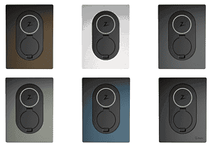 Zaptec GO front covers - 6 colour options