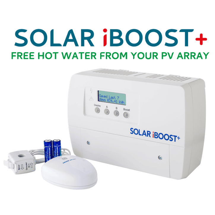 Solar iBoost available from UK EV Installers