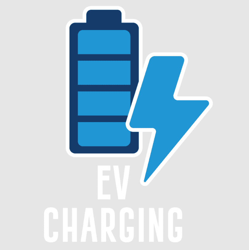 EV Bay Charging Car – Blue