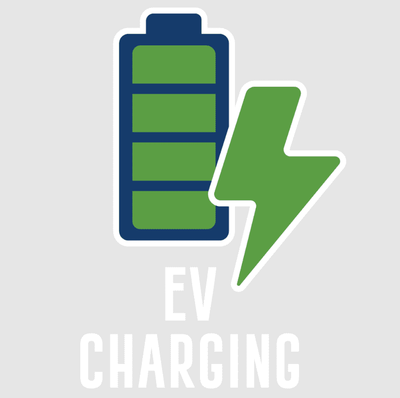 EV Bay Charging Car – Green