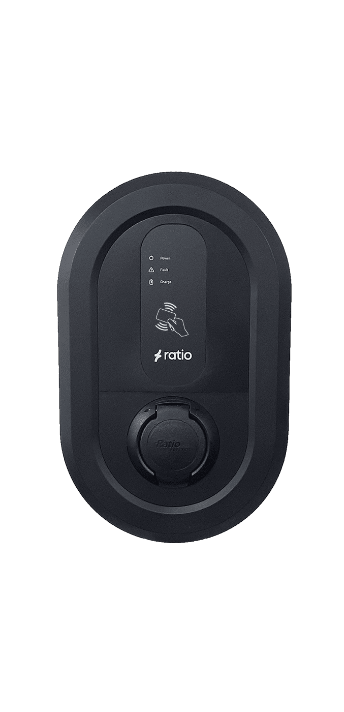 Ratio io6 22kW EV Charge point, type 2 socket – wifi
