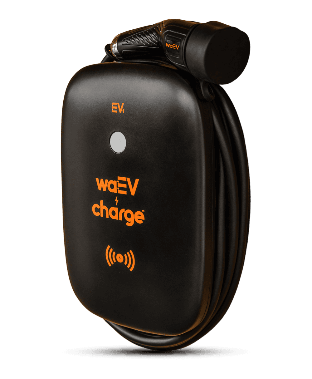 waEV-charge EV1 Smart Charger – 7.4kW – 5m Tethered Cable – WIFI/LAN
