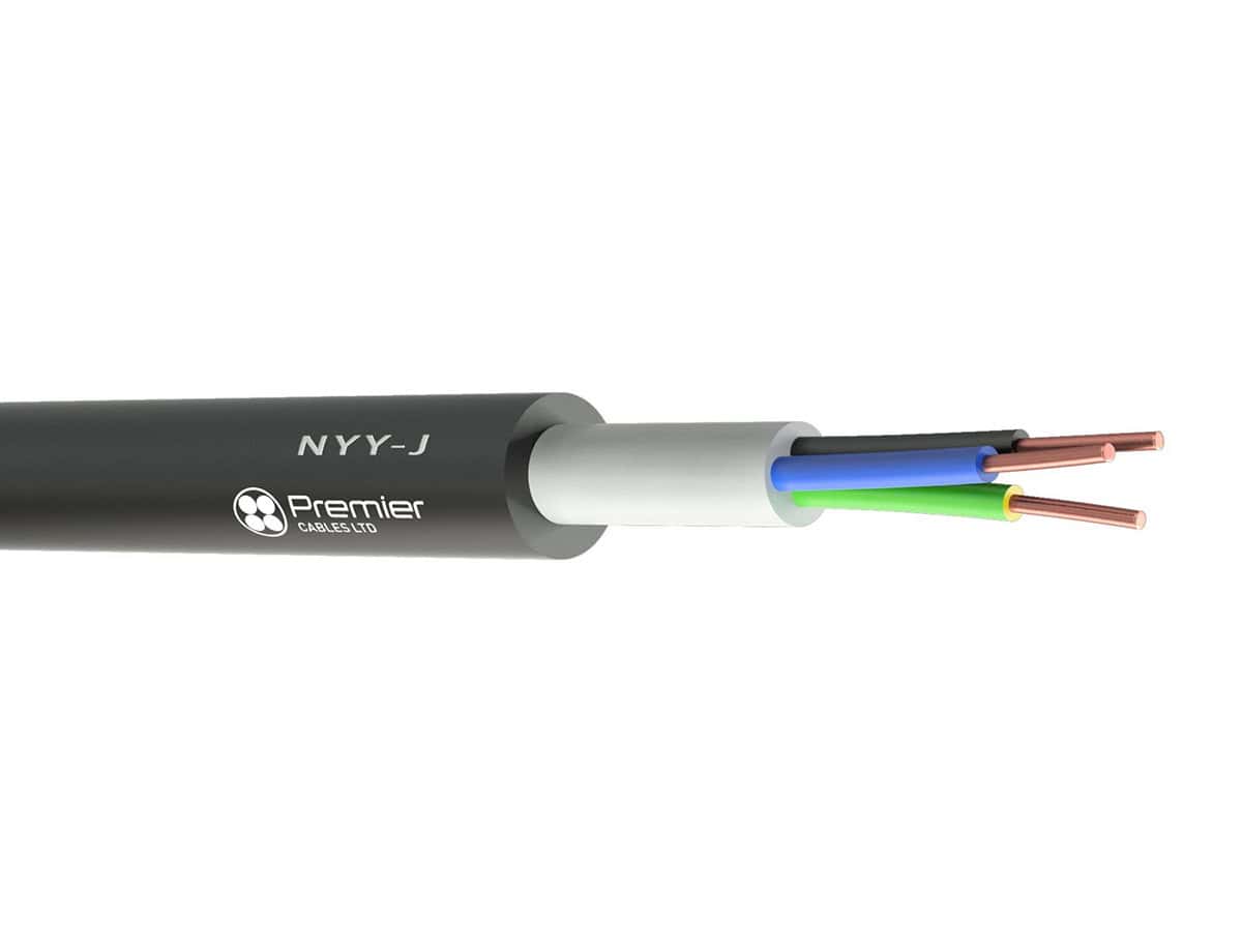NYY-J Cable 10mm 3-core – Premier Cables