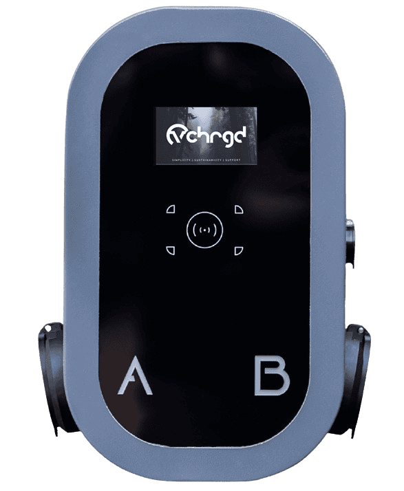 VCHRGD TwentyTwo Dual 22kW - untethered (wifi/ 4G). E022-SUH-WG-01