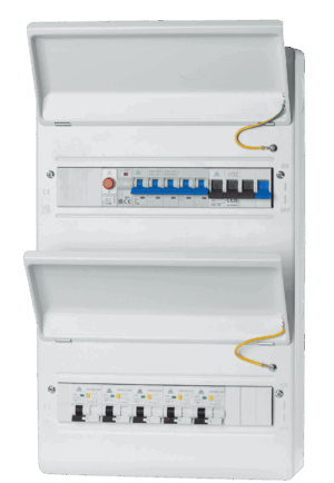 WCED PME Loss Unit 28 Mod 6 x 40A RCBOs(2P) 6 x single phase chargepoints. WMTP28-WER40CSP