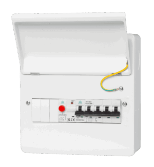 WCED 100A MCB+PME RELAY (1 x 3 Phase Chargepoint). WARB5100C/PME