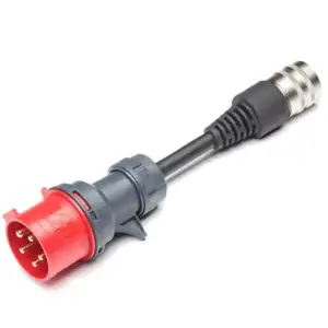 Juice Booster Adapter Red Commando Socket CEE32/400V/32A. EA-JC32