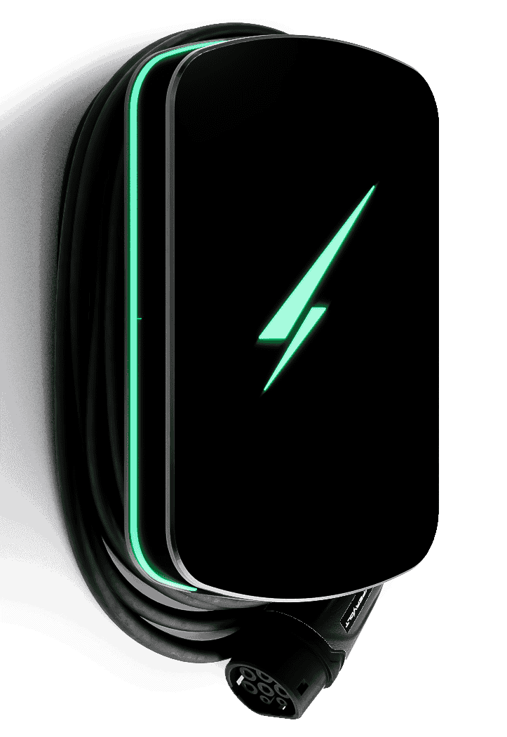 Hypervolt Home 3 Pro UltraBlack 10M Tethered EV Charger. HV3PROAAUB100T2