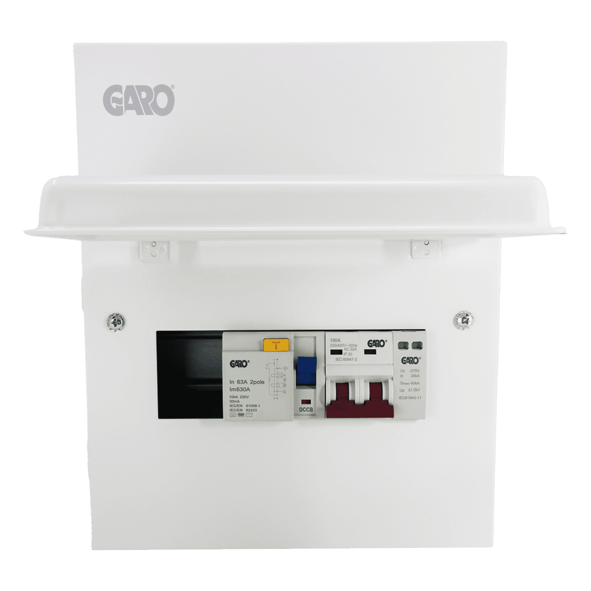 Garo MCU 8 Mod, SPD, ISOL Type B RCCB. GS8HPB1 – UK EV Installers Shop