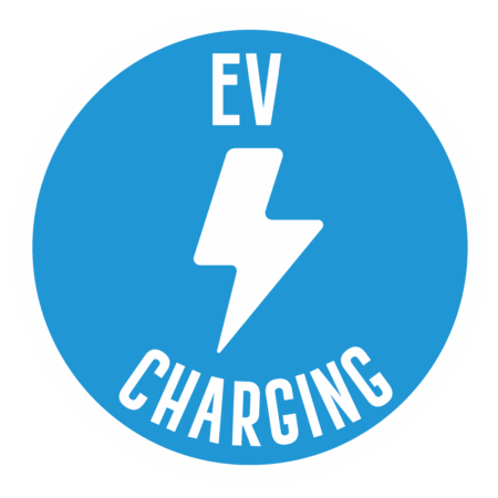 Lightning-EV-Symbol-Circle-Car-Park-Marking-Light-Blue-and-White Lightning-EV-Symbol-Circle-Car-Park-Marking-Light-Blue-and-White