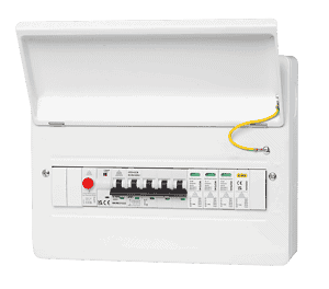 WCED 3 Phase Fault Detection Unit with MCB and Surge Protection. WARB5100C/PMESP