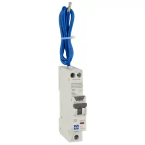 Lewden Compact Bidirectional RCBO Double Pole 30mA Switched Neutral - 6A-40A. RCBO-B**/30/1PNAB