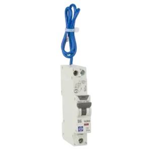 Lewden RCBO B06A-50A 30mA 1MOD 1P+ Solid N. RCBO-B**/30/SPA