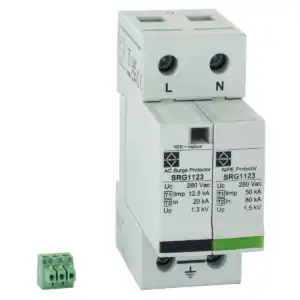Lewden Surge Device Type 1 & 2- Single phase. SRG1123