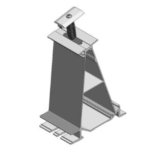 Van der Valk ValkPro+ Aluminium Rear Foot – Middle (L10°). 724650