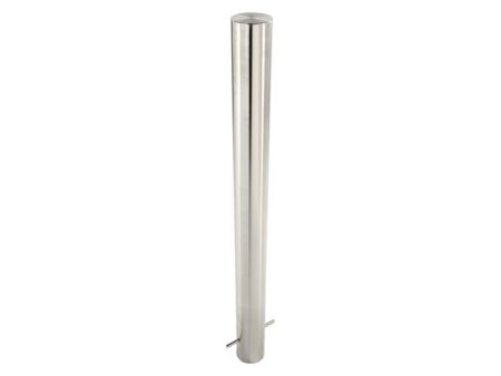 Fixed stainless steel bollard 01 1