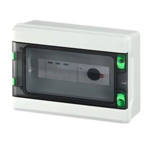 WCED WPPV 1S1 1000V DC Solar Combiner Box IP65 1 String In 1 String Out