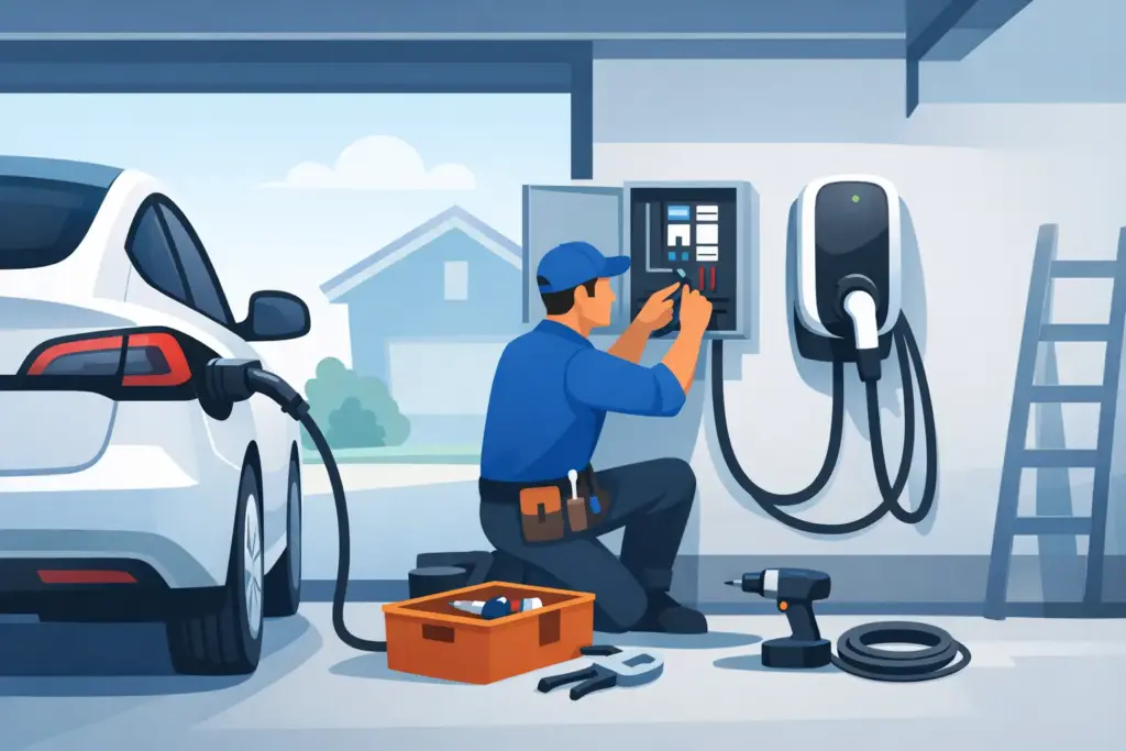 How Are Home EV Chargers Installed?