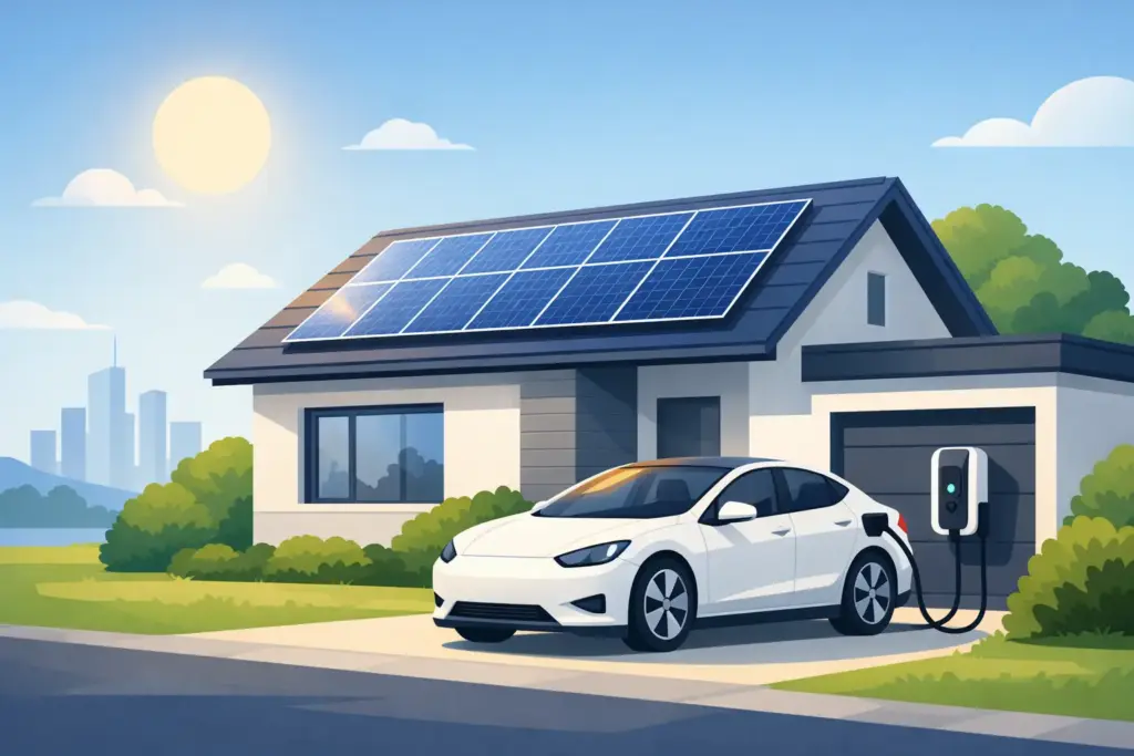 Can I Use Solar With EV Charger at Home?