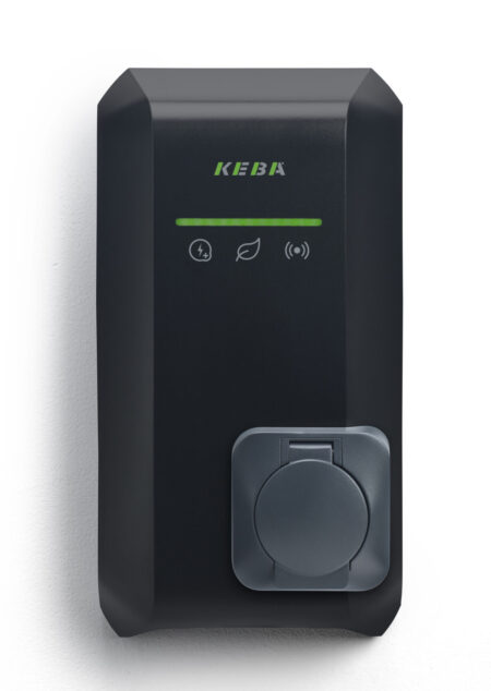 KEBA KeContact P40 socket front bl