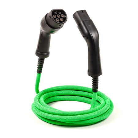 Viper-Remix-Domestic-Type-2-EV-Cable-Neon-Green Viper Remix Domestic Type 2 EV Cable Neon Green