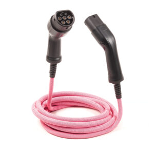 Viper Remix Domestic Type 2 EV Cable Pink (1)
