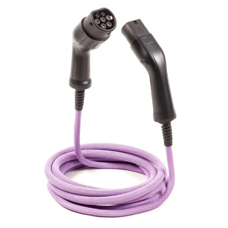 Viper-Remix-Domestic-Type-2-EV-Cable-Purple Viper Remix Domestic Type 2 EV Cable Purple
